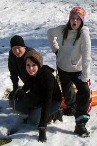 sledding